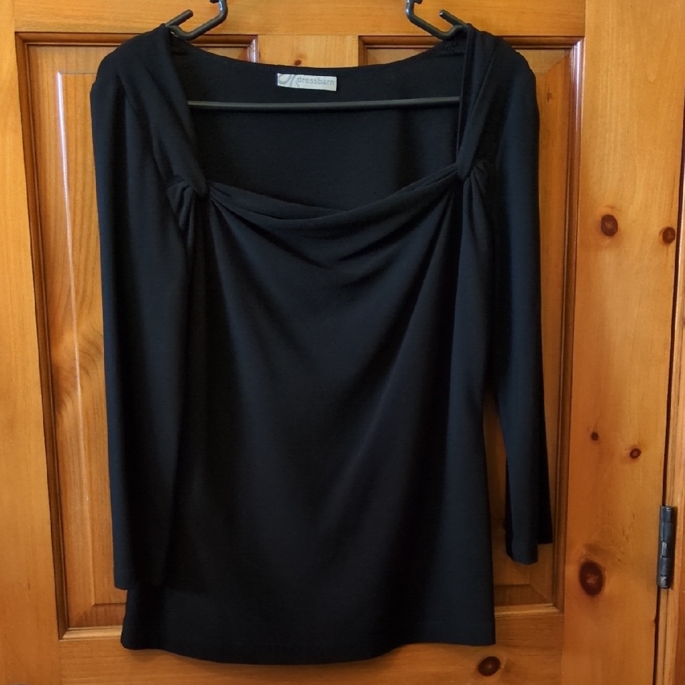 Black Long Sleeve Top